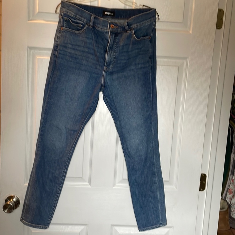 Express skinny high rise jeans
